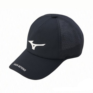 MIZUNO 美津濃 帽子 棒球帽 運動帽 遮陽帽 黑 J2TWB50309P