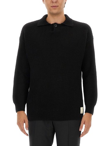 emporio armani wool jersey.
