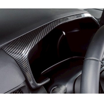 適用於CRV6 儀錶框碳纖維改裝 碳纖維飾板 儀表台碳纖維飾板 本田CRV改裝 碳纖維防刮改裝 cr-v