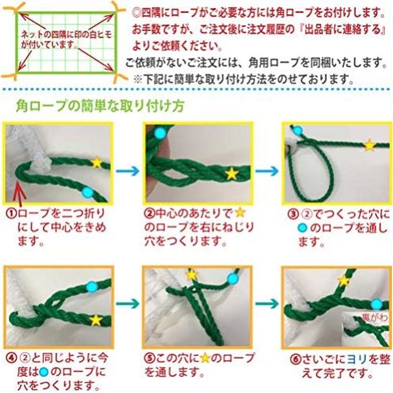 野球ネット(黒・白・茶・青・シルバー) 1.9m×6.2m - フェンス、外壁