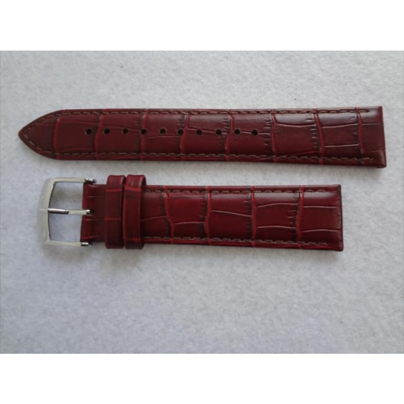 SEIKO レッド レザーストラップ 時計 Seiko 純正 20mm レザーバンド SNDC31P1 7N42-0DY0 7T92-0LT0 用