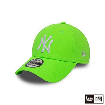 NEW ERA 940 LEAGUE ESSENTIAL 洋基 螢光綠 棒球帽