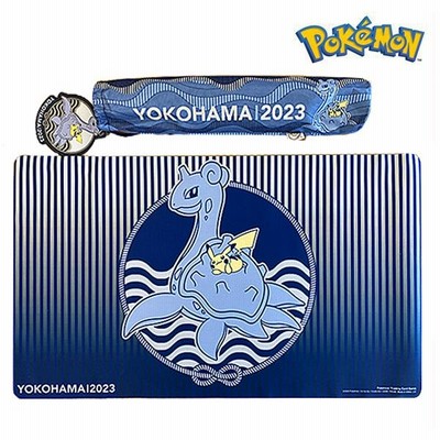 ポケモンWCS2023横浜限定 ポケモンカードゲーム プレイマット 