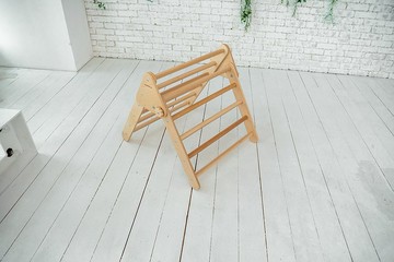 Pikler Triangle Activity 健身房攀爬架 Montessori Climber 可折疊 pikler