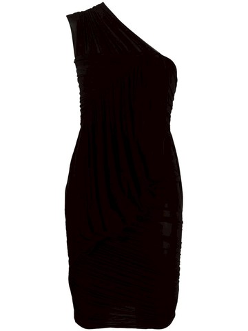 Rick Owens One-Shoulder Short Dress