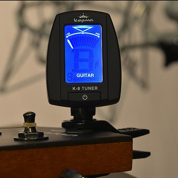 調音器/校音器/節拍器 原裝卡馬吉他調音器民謠貝斯尤克里里古典電吉它通用校音器調音錶