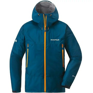 ├登山樂┤日本 mont-bell Rain Dancer男款Gore-Tex雨中舞者雨衣-水手藍 # 1128618SLBL
