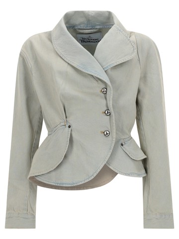 vivienne westwood "stormy denim" jacket