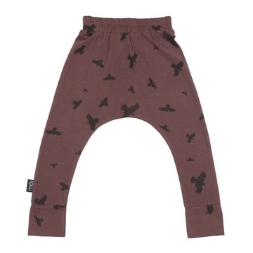 Moi Kids 冰島有機棉哈倫長褲2歲 磚紅色