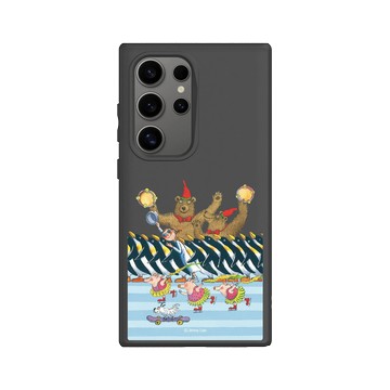 Galaxy S24 Ultra SolidSuit 黑 - 幾米 Jimmy Liao - 地下鐵-動物冰舞