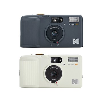 【柯達KODAK】Snapic A1 35mm 復古光學雙焦三鏡底片相機犀牛灰
