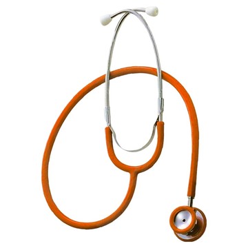 Spirit 精國 雙面聽診器 兒童嬰幼兒型 CK-604P 8號 橘色  1個