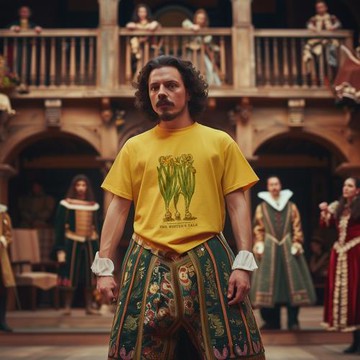 莎士比亞的花園/哈姆雷特迷迭香李爾王/凡物制原創寬松男女棉T恤