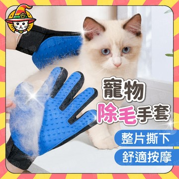寵物溫和除毛手套 按摩手套 除毛手套 手套梳 寵物按摩 安撫 浮毛 手套 狗 貓