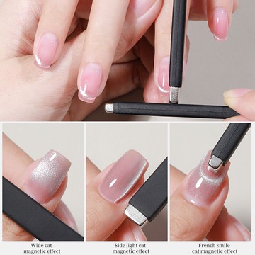 強力貓眼磁鐵 美甲練習手 貓眼石 晶石貓眼磁鐵吸鐵石 磁棒強力圓柱體吸磁棒指甲工具
