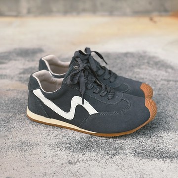 赫滋律動德訓鞋-沉靜藍。Bubble Nara波波娜拉。NALF02