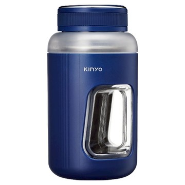 Kinyo 無線隨行杯果汁機 附USB充電線 + 替換式杯蓋 10.2 x 10.2 x 19.5cm 500g  JRU-750  藍色