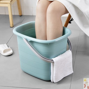 家用大號長方形水桶泡腳桶塑料拖把桶小方桶洗衣桶加厚手提儲水桶