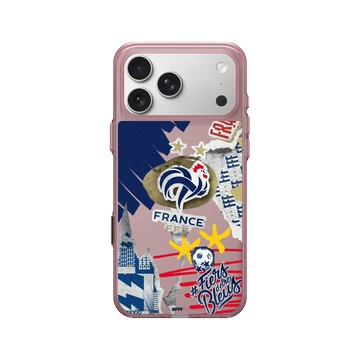 iPhone 17 Pro Max Clear (相機按鈕) 晶醺玫 - FFF - Logo - Collage