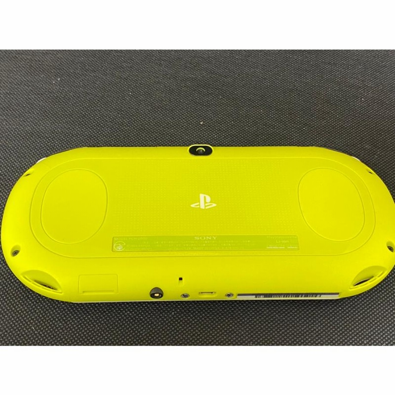 中古品 本体】SONY PSVITA PCH-2000 ZA13 ライムグリーン/ホワイト Wi