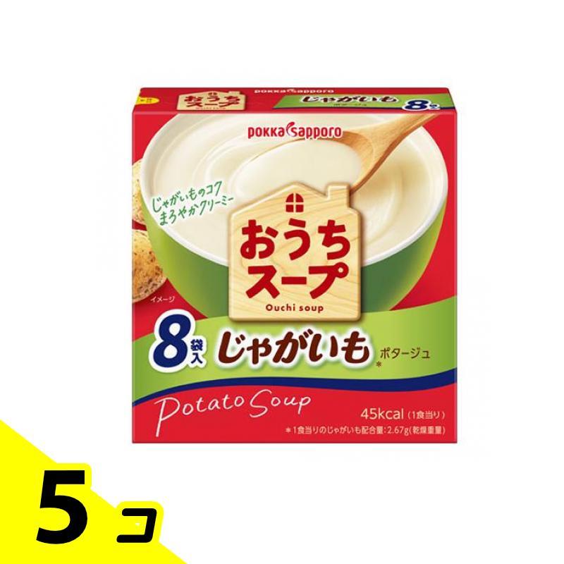 ポッカサッポロ おうちスープ じゃがいも 96g (8袋入) 5個セット