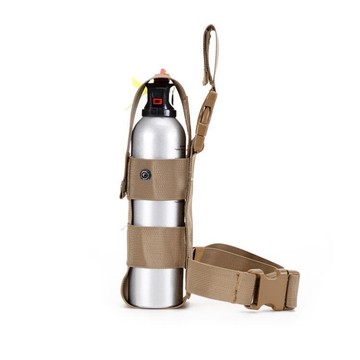 戶外特勤戰術腿部快拔噴霧器收納包穿皮帶綁腿手持小型滅火器套