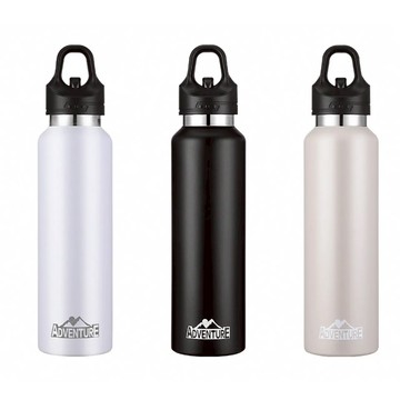 FOREVER LIFE 戶外保溫瓶 680ml 三色可選 2入 - 黑色