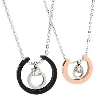 Charme 316L鋼 一生所愛 時尚情人對鍊