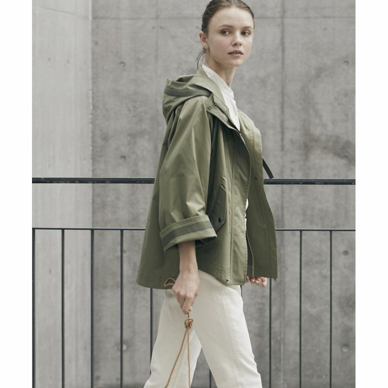 Ined マウンテンパーカー レディース カーキ3 通販 Lineポイント最大get Lineショッピング