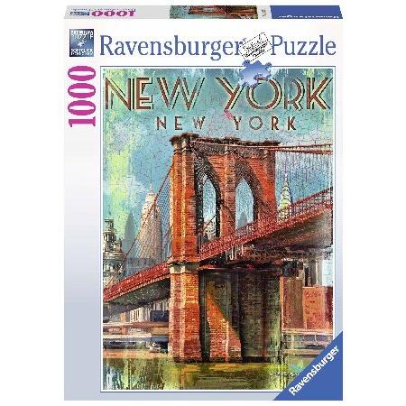 Ravensburger Retro New York 1000pc Jigsaw Puzzle＿並行輸入品