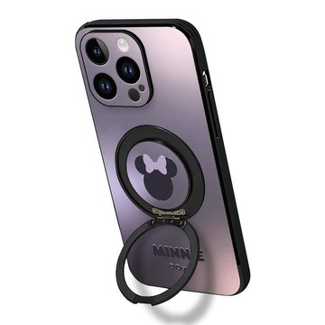 適用蘋果17手機殼16新款iPhone旋轉支架14防摔全包15pro保護米奇