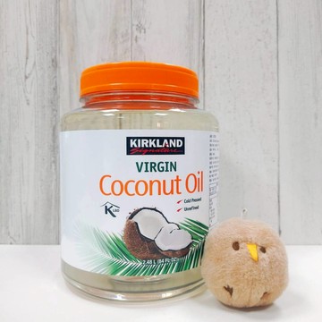 COSTCO 好市多 科克蘭 椰子油 冷壓 初榨 冷壓初榨椰子油 2.48公升 Virgin Coconut Oil