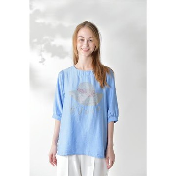 4件組 CLARE東京櫃緞織柔光棉精品上衣