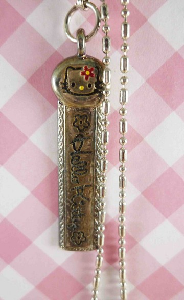 【震撼精品百貨】Hello Kitty 凱蒂貓 KITTY手機提帶-長銀牌 震撼日式精品百貨