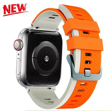 運動矽膠錶帶兼容 Apple Watch Ultra 3 2 49mm 46mm 42mm 45mm 41mm 44mm