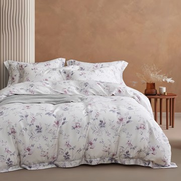 60支100%純天絲TENCEL 薄被單  210 x 180cm  巴頓花園黃