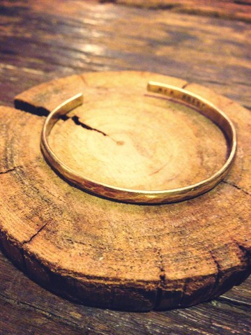 New Noise 黃銅質感手環 (3mm)