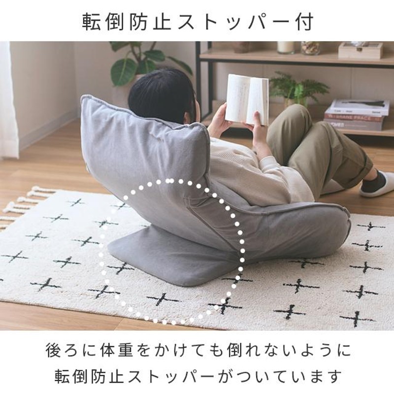 A 新品 クッション ソファ ネイビー 座椅子 北欧 座卓 背もたれ こたつ 58-360-007.jpg