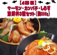 魚鶴一押し！人気のお魚集合定期便（さば・銀鮭・うなぎ・海鮮丼）