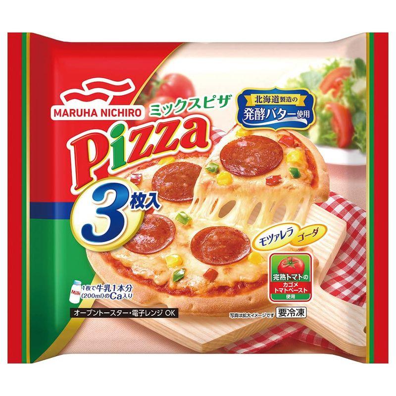 冷凍食品マルハニチロ ミックスピザ3枚入 300g×4個