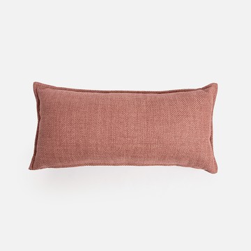 厚編棉絨環保棉腰靠墊 30x60xm 粉