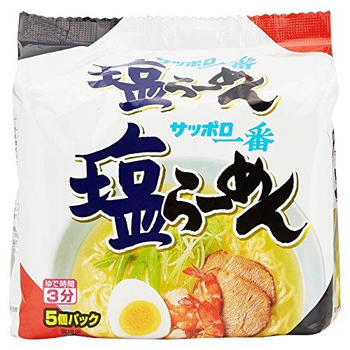 サンヨー食品 サッポロ一番塩ラーメン 5食入