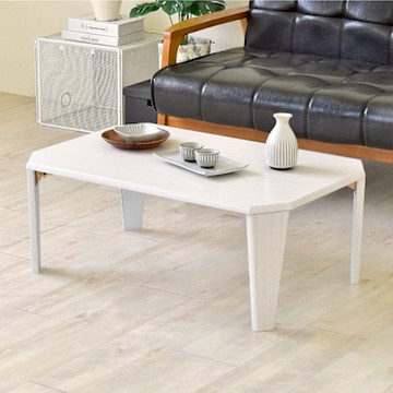 HOPMA家具 精巧多角形和室桌 台灣製造 懶人茶几桌 摺疊收納桌-寬75 X 深50 X 高32cm