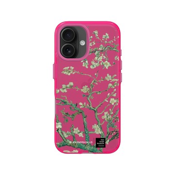 iPhone 16 Clear 粉漾桃 - Van Gogh Museum - Amandier en fleurs - Transparent