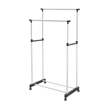 ikloo 宜酷屋 雙桿升降曬衣架  84 x 42.5 x 101~167cm  白色