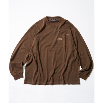 AirRoom 正品 2024AW NAUTICA Garments Pigment Dyed Hidden 口袋 長T