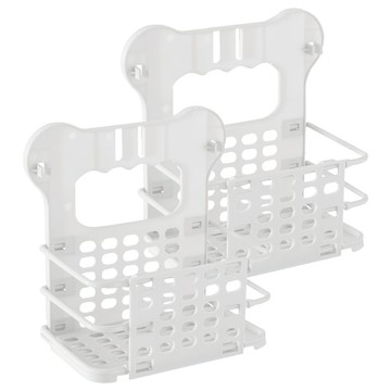 摺疊洗衣籃 2個  22 x 13.5 x 22cm  白色