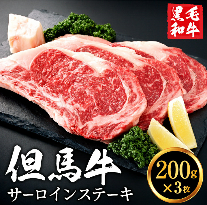 020AA02N.いちかわ精肉店「サーロインステーキ」200ｇ×3