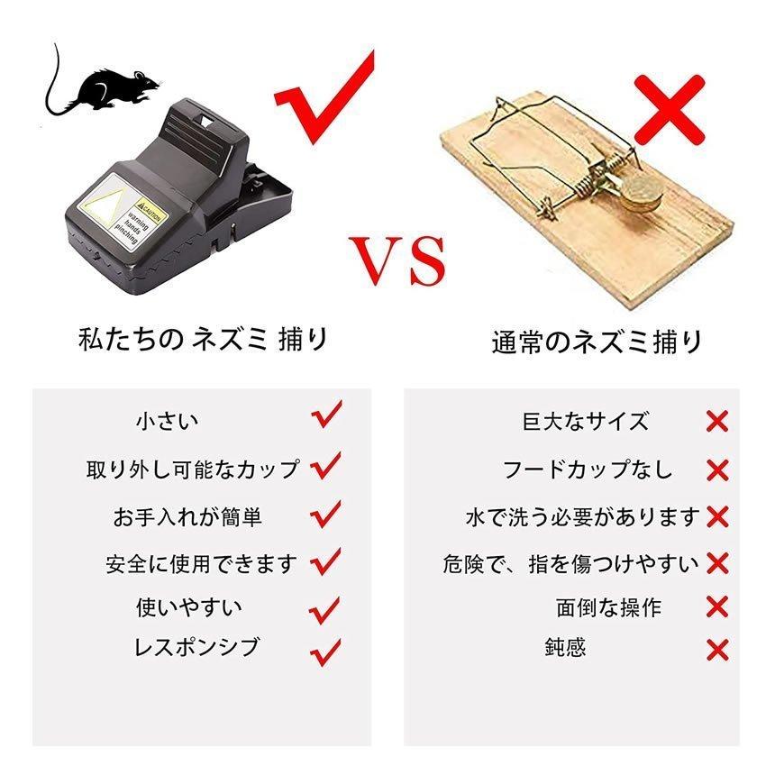 ネズミ 捕り 駆除 捕獲器 6個セット 簡単 繰り返し 害獣 駆除 捕獲器 マウス トラップ 庭 家庭菜園 簡単組立 設置 ねずみ 罠 対策 駆除機