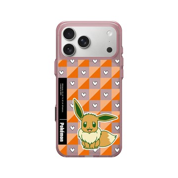 iPhone 17 Pro Max Clear (相機按鈕) 晶醺玫 - 寶可夢 Pokemon - 多彩系列-伊布格紋